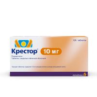 Крестор таблетки п/о плен. 10мг 126шт