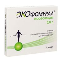 Экофомурал гранулы для приг. раствора для приема внутрь 3г пак. 8г