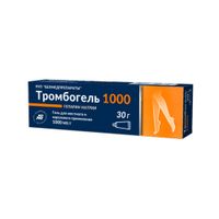 Тромбогель 1000 гель для наружного применения 30г