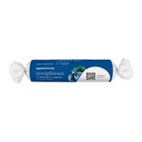 Аскорбинка с глюкозой и сахаром вкус черника таблетки жевательные 3г 10шт