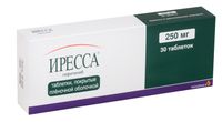 Иресса таблетки п/о плен. 250мг 30шт