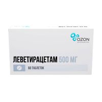 Леветирацетам таблетки п/о плен. 500мг 60шт миниатюра фото №2