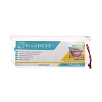 Набор-брекет President/Президент: Щетка зубная+Щетка малопучковая Фитофлосс+Ершики межзубные+Воск зуботехнический в полосках