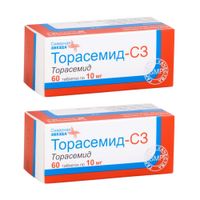 2Х Торасемид-СЗ таблетки 10мг 60шт