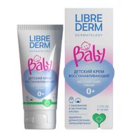 Крем восстанавливающий с ланолином и экстрактом хлопка детский Baby Librederm/Либридерм 50мл