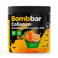 Коктейль коллаген с хондроитином, глюкозамином и МСМ цитрус Bombbar 180г