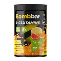 Коктейль L-глютамин цитрусовый микс Bombbar 300г