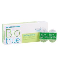 Линзы контактные для коррекции зрения однодневные мягкие Biotrue ONEday Nesofilcon A (-2.00/8.6/14.2) 30шт миниатюра фото №3 Линзы контактные для коррекции зрения однодневные мягкие Biotrue ONEday Nesofilcon A (-2.00/8.6/14.2) 30шт миниатюра фото №3