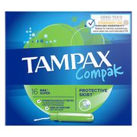Тампоны с аппликатором TAMPAX (Тампакс) Compak Super, 16 шт. миниатюра фото №2