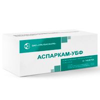 Аспаркам-УБФ таблетки 175мг+175мг 50шт