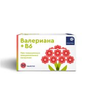 Валериана+В6 Проаптека таблетки 94мг 50шт