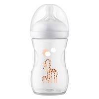 Бутылочка из полипропилена с силиконовой соской средний поток 1 мес. Natural Response Philips Avent 260мл (SCY903/66) миниатюра фото №5