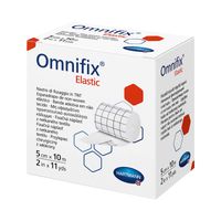 Пластырь фиксирующий нестерильный нетканый Elastic Omnifix/Омнификс 10мх5см миниатюра фото №2