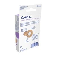Пластырь для чувствительной кожи нестерильный круглый Sensitive Cosmos/Космос 22мм 20шт миниатюра фото №3
