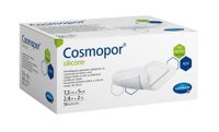 Повязка стерильная пластырного типа с контактным слоем Cosmopor Silicone/Космопор Силикон 7,2х5см 50шт миниатюра фото №2