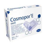 Повязка стерильная пластырного типа Cosmopor E/Космопор Е 7,2х5см 10шт миниатюра фото №4