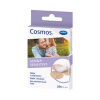 Пластырь для чувствительной кожи нестерильный круглый Sensitive Cosmos/Космос 22мм 20шт
