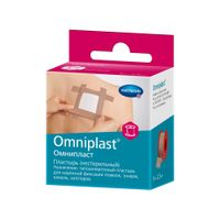 Пластырь из текстильной ткани телесный Omniplast/Омнипласт 5м х 2,5см миниатюра