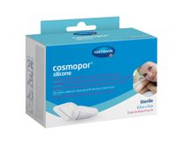 Повязка стерильная пластырного типа с контактным слоем из силикона Cosmopor Silicone/Космопор Силикон 7,2х5см 5шт миниатюра фото №3