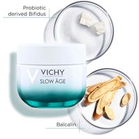 Крем против признаков старения для нормальной и сухой кожи укрепляющий SPF30 Slow Age Vichy/Виши 50мл миниатюра фото №3