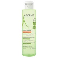 Гель очищающий Exomega Control A-derma/А-дерма 200мл