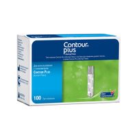 Тест-полоски для глюкометра Plus Contour/Контур 100шт миниатюра фото №2