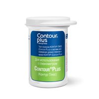Тест-полоски для глюкометра Plus Contour/Контур 50шт миниатюра фото №4