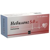 Небилонг таблетки 5мг 50шт миниатюра фото №3