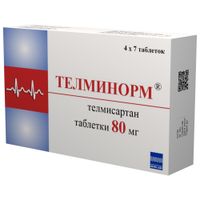 Телминорм таблетки 80мг 28шт миниатюра фото №2