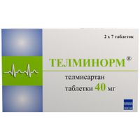 Телминорм таблетки 40мг 14шт