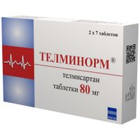 Телминорм таблетки 80мг 14шт миниатюра фото №2