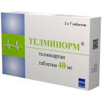 Телминорм таблетки 40мг 14шт миниатюра фото №3