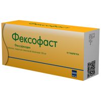 Фексофаст таблетки п/о 180мг 10шт миниатюра фото №2