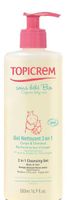 Гель очищающий 2 в 1 Soins Bebe Topicrem/Топикрем 500мл