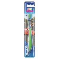 Щетка зубная экстрамягкая для детей 3+ Тачки/Холодное сердце Kids Oral-B/Орал-би (Crs/Frz) миниатюра