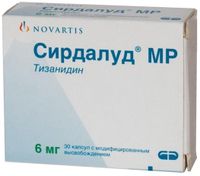 Сирдалуд МР капсулы с модифицированным высвобождением 6мг 30шт