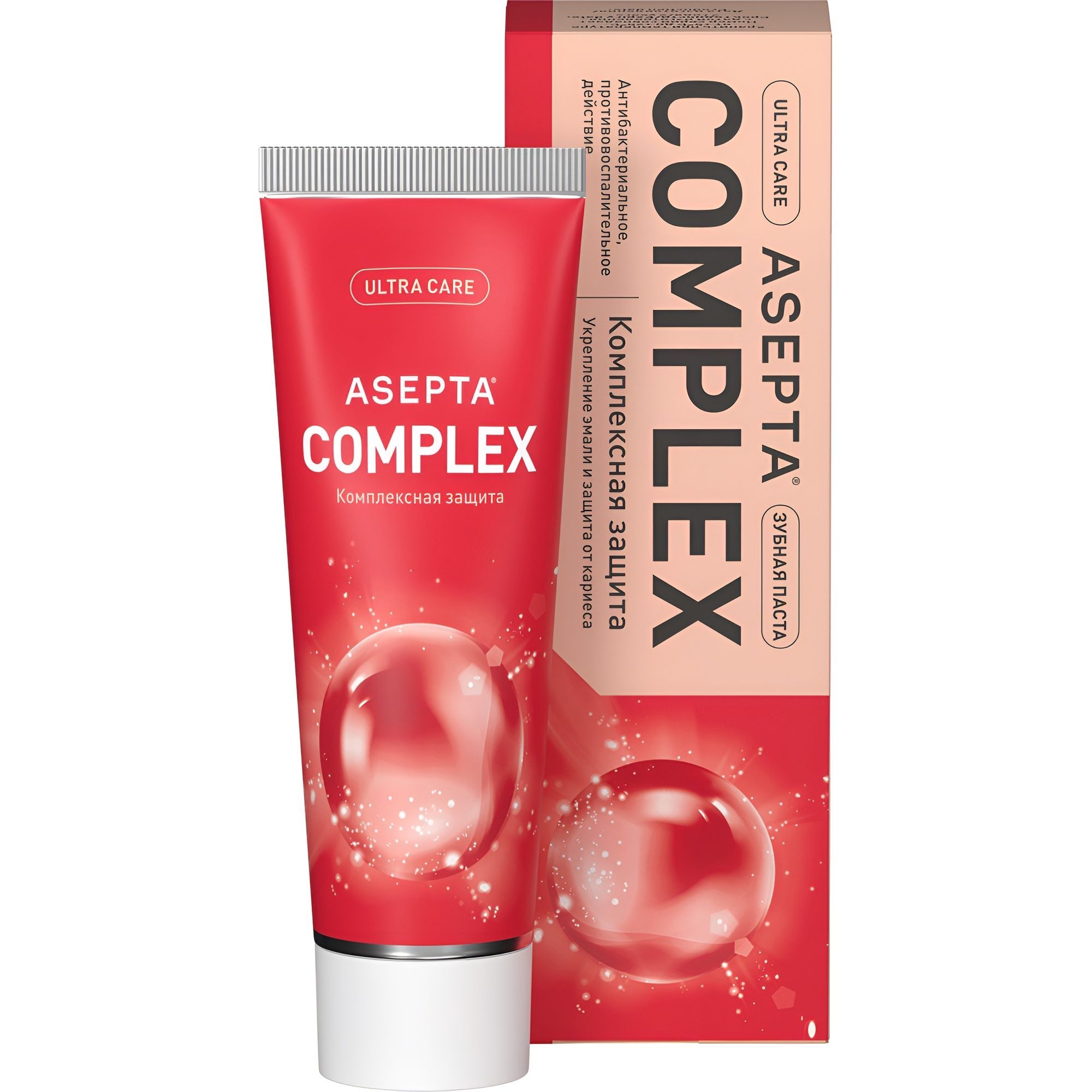 Изображение товара Паста зубная комплексная защита Асепта 75мл