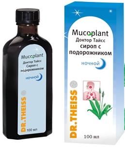 Изображение товара Доктор Тайсс с подорожником ночной сироп 100мл Изображение товара Доктор Тайсс с подорожником ночной сироп 100мл