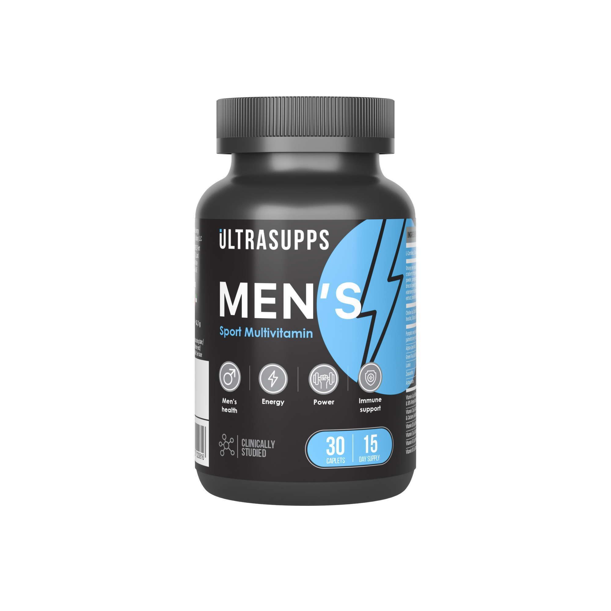 Изображение товара Менс Спорт мультивитамин UltraSupps/Ультрасаппс таблетки 1404,5мг 30шт