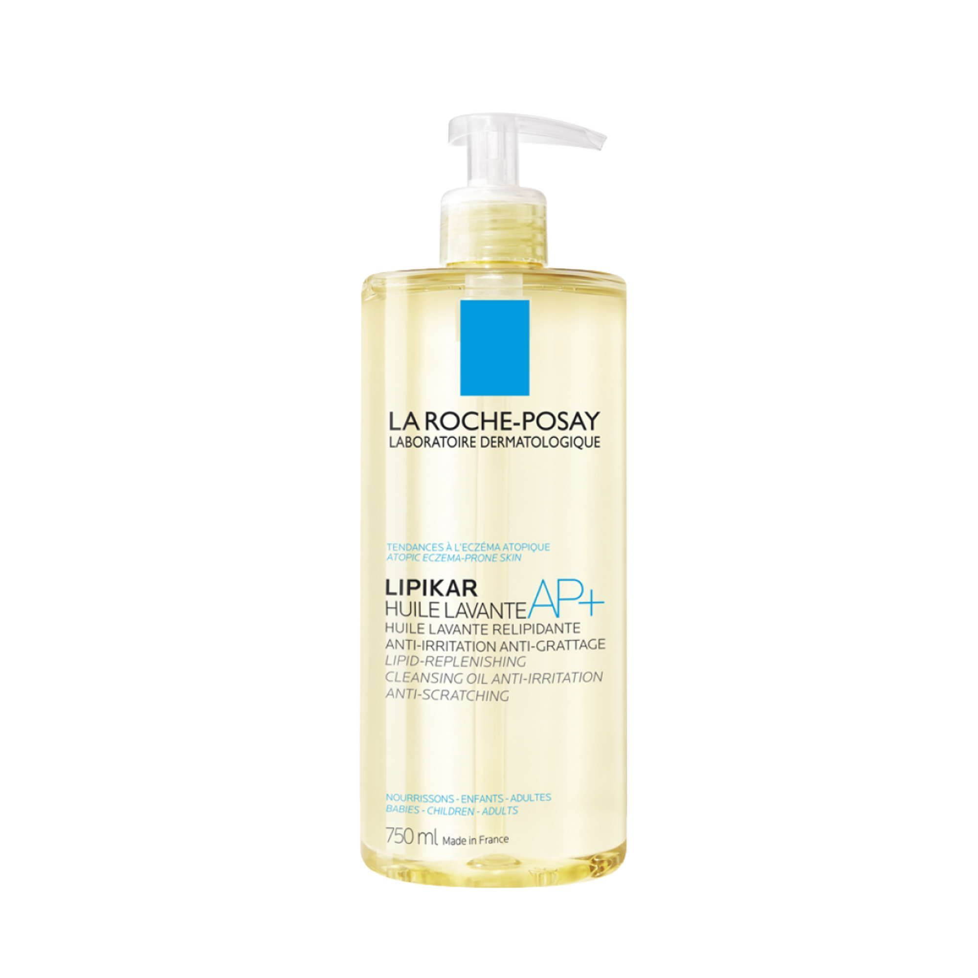 Изображение товара Масло для душа липидовосполняющее смягчающее Lipikar AP+ La Roche Posay/Ля рош позе фл. 750мл