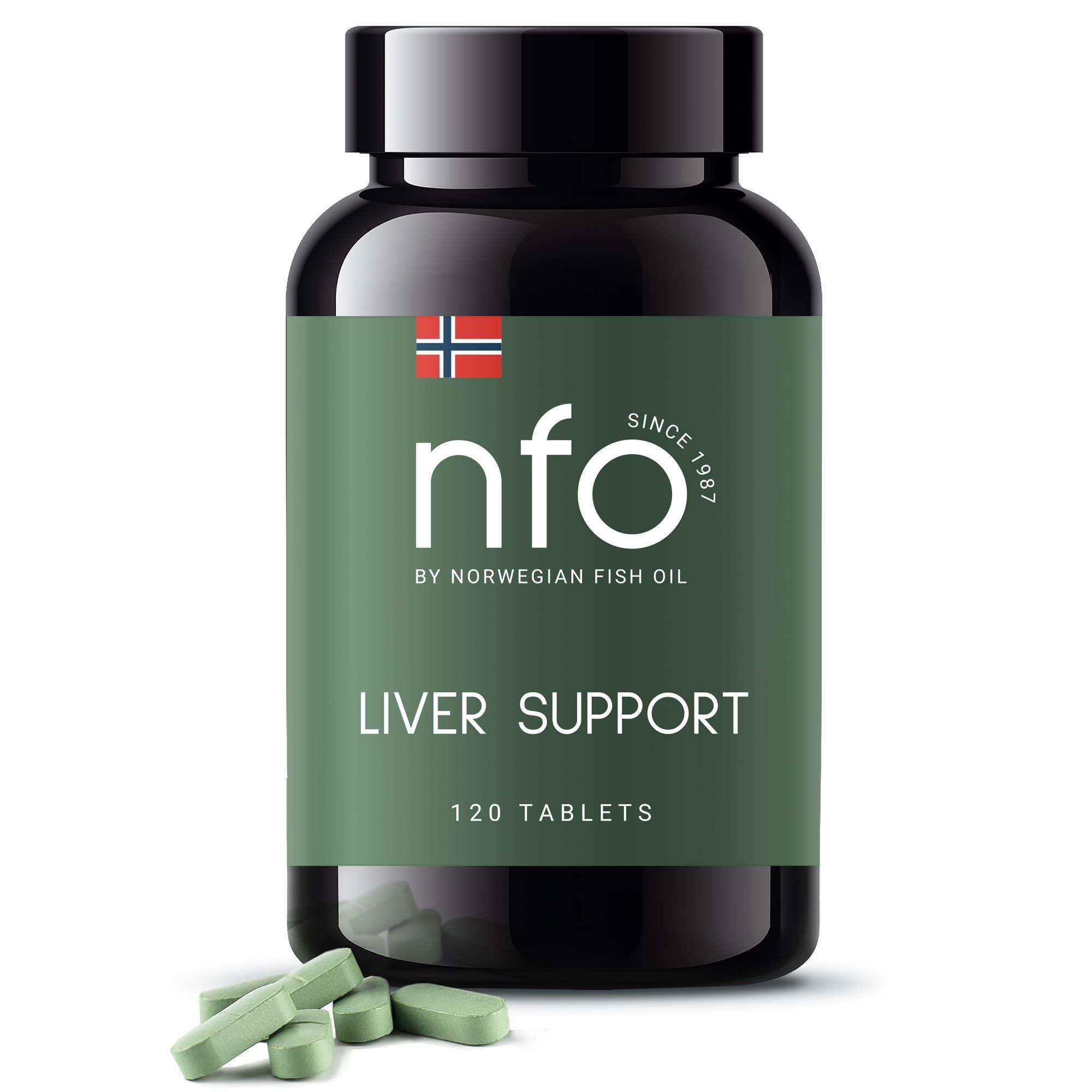 Изображение товара Поддержка печени NFO/Норвегиан фиш оил таблетки 750,1мг 120шт