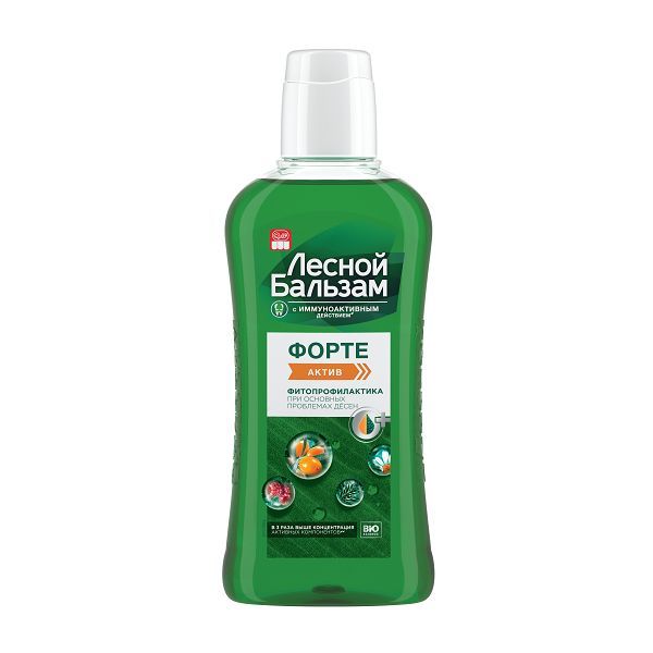Изображение товара Ополаскиватель Лесной бальзам для полости рта Форте 400 мл