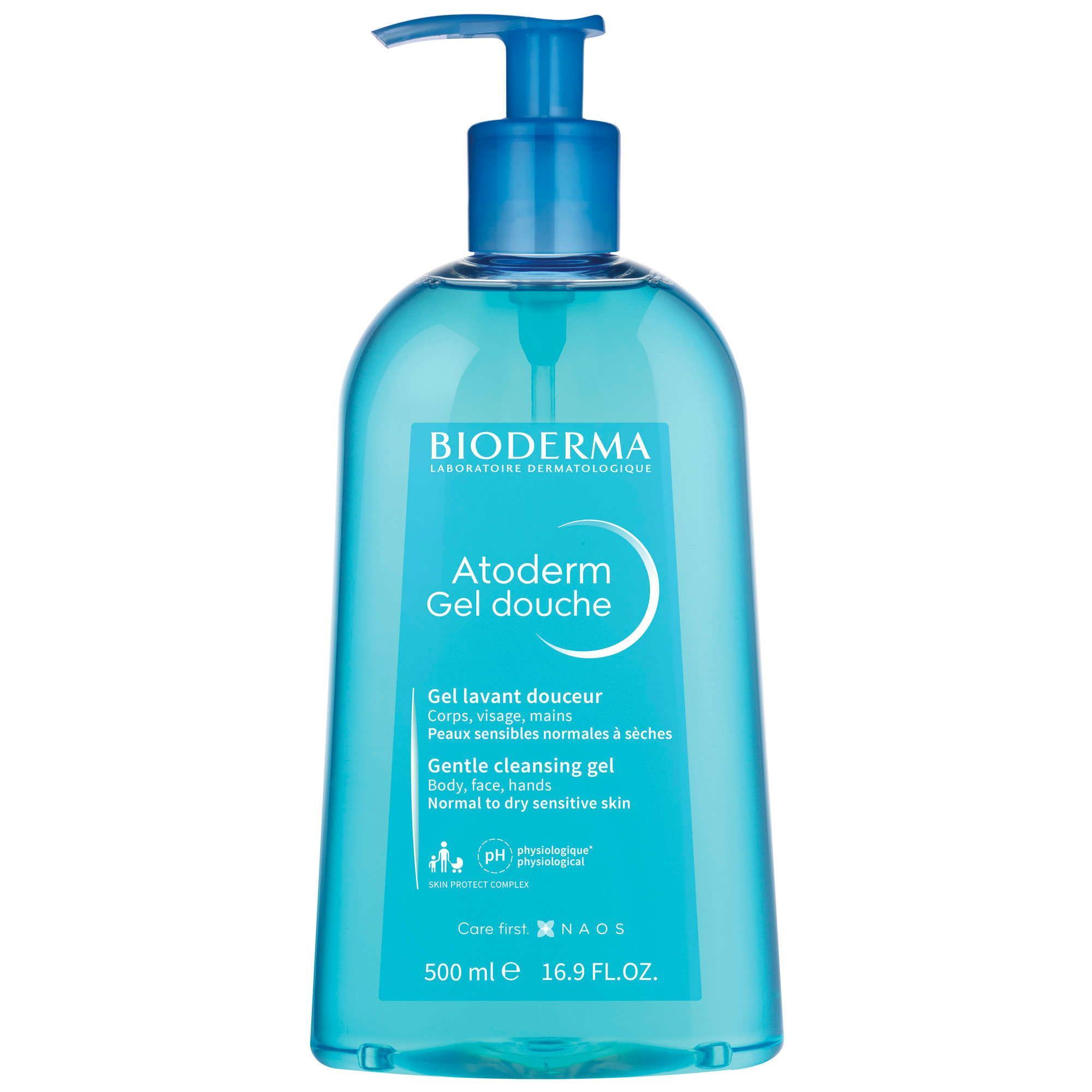 Изображение товара Гель для душа Atoderm Bioderma 500мл для чувствительной и сухой кожи