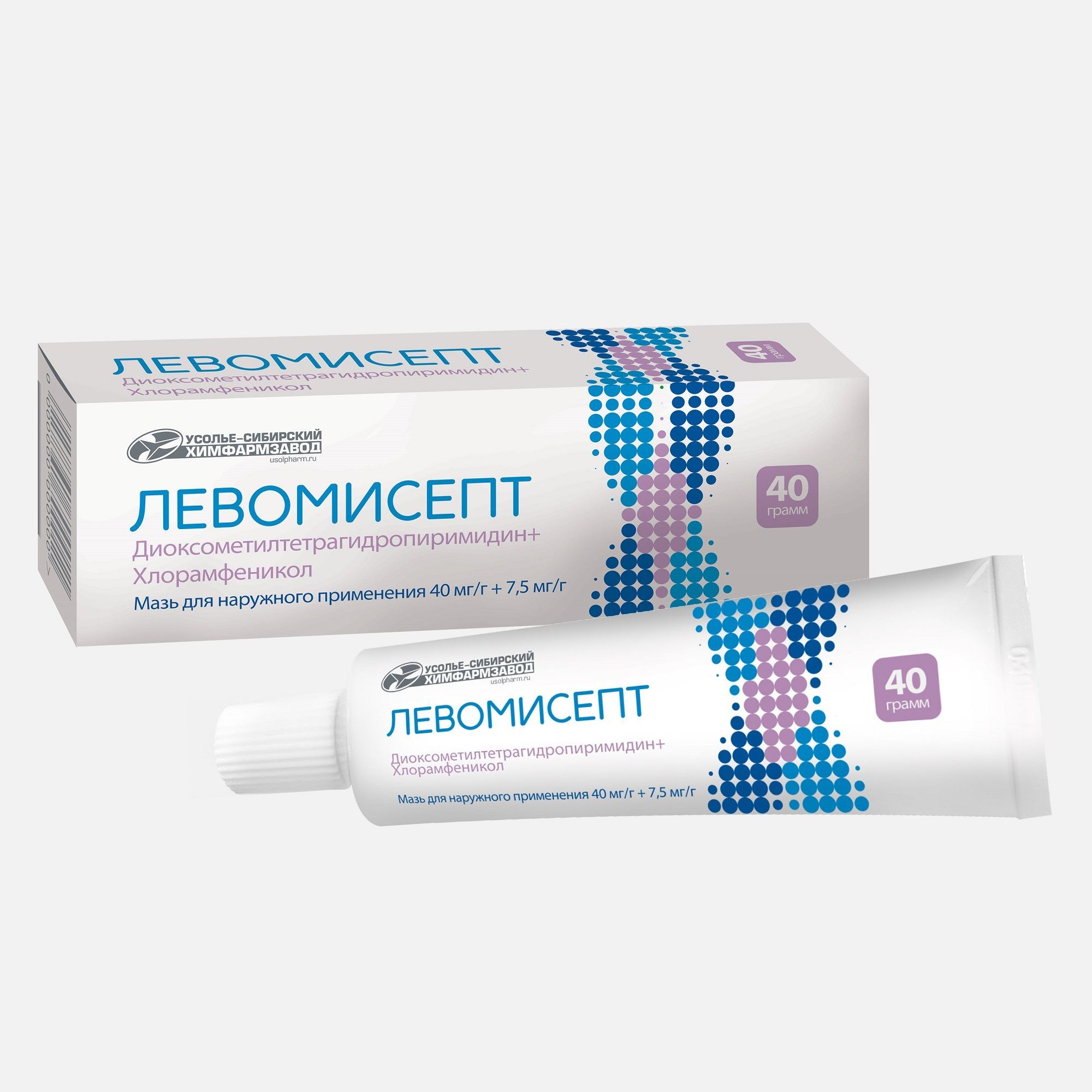Изображение товара Левомисепт мазь для наружного применения 40г