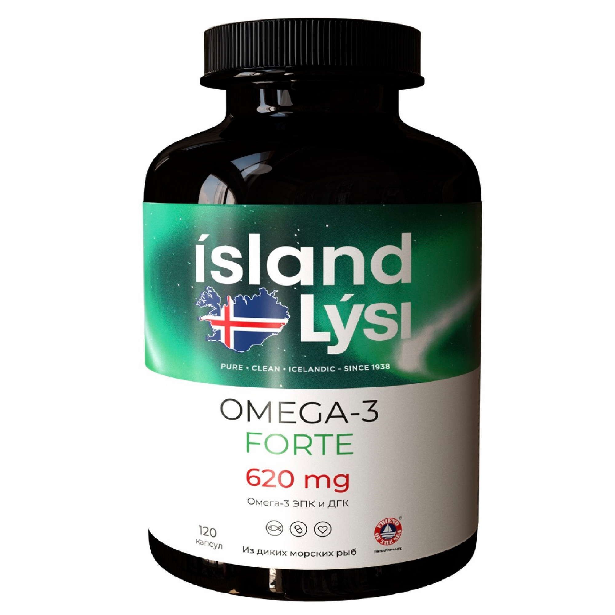 Изображение товара Омега-3 Форте Lysi/Лиси капсулы 1000мг 120шт