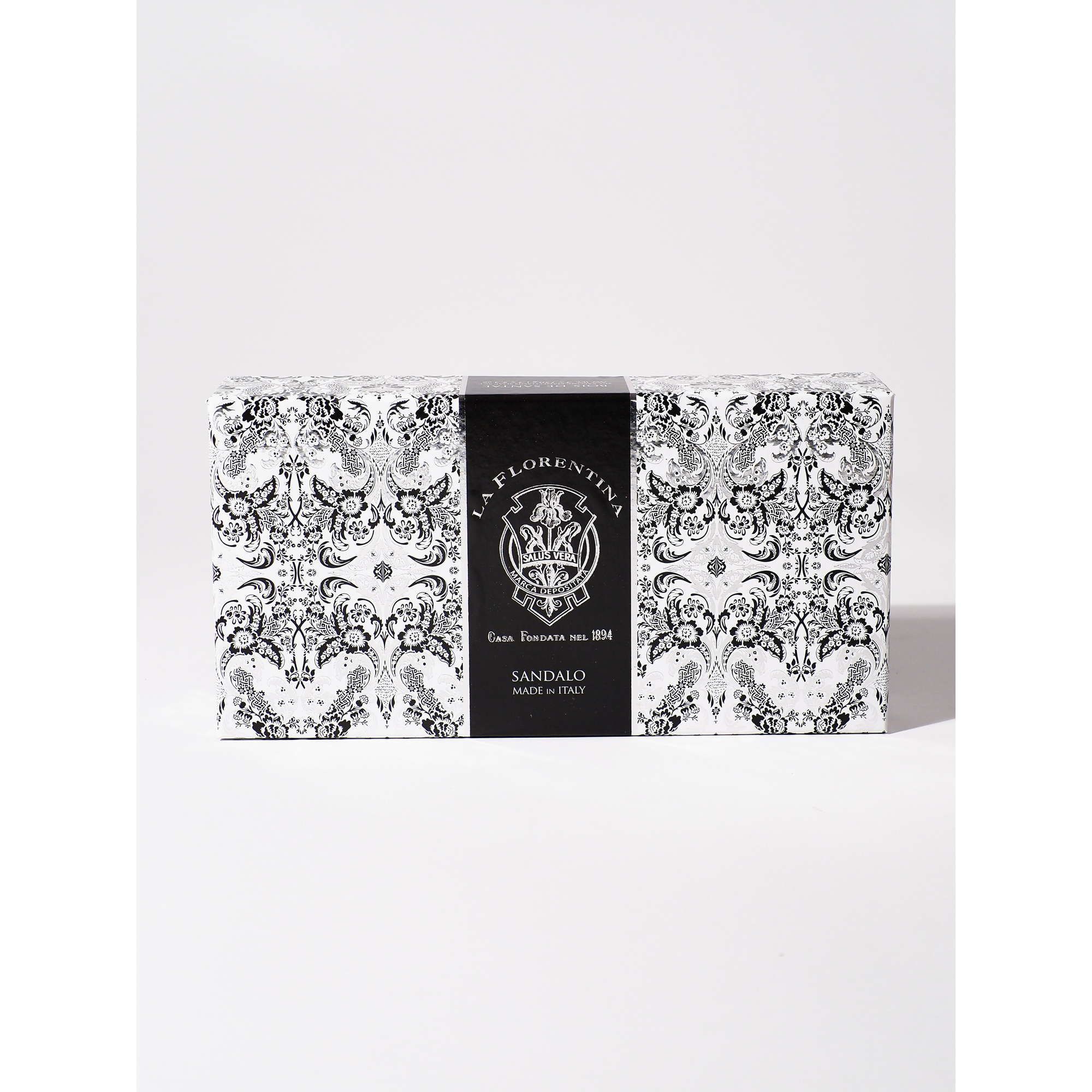 Изображение товара Набор твердого туалетного мыла сандал Damask Lace La Florentina 150г 3шт