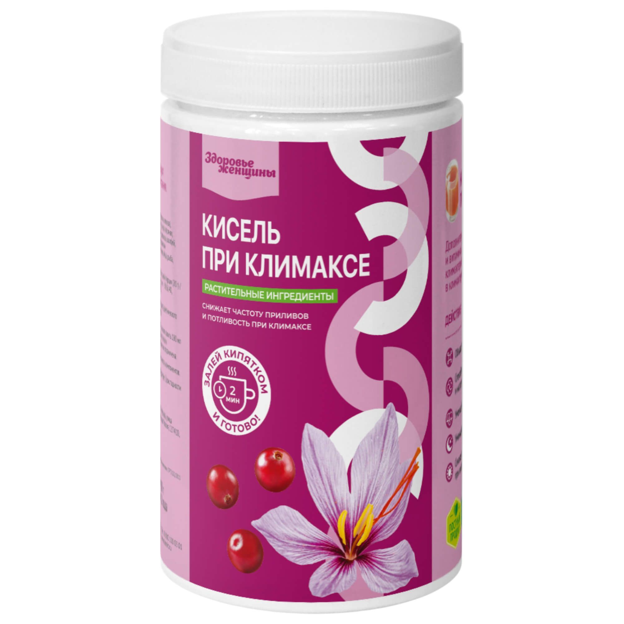 Изображение товара Кисель при климаксе Леовит банка 400г