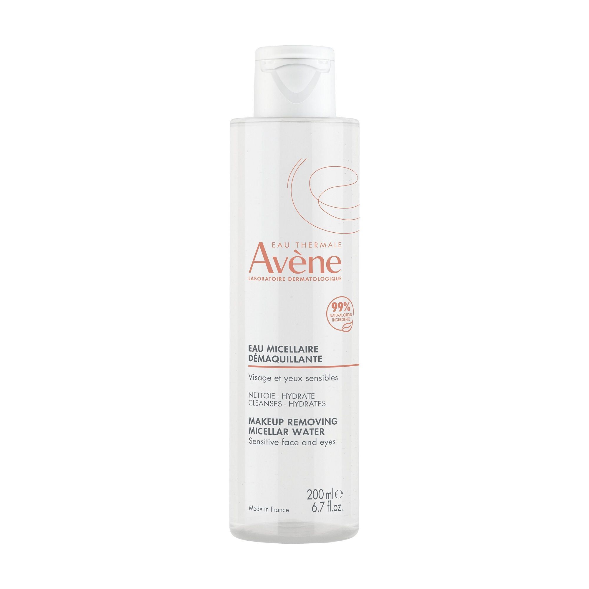 Изображение товара Мицеллярный очищающий лосьон Avene 200 мл для чувствительной кожи лица и глаз