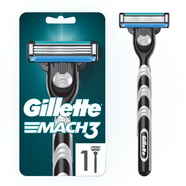 Изображение товара Бритва мужская со сменной кассетой Mach3 Gillette/Жиллетт