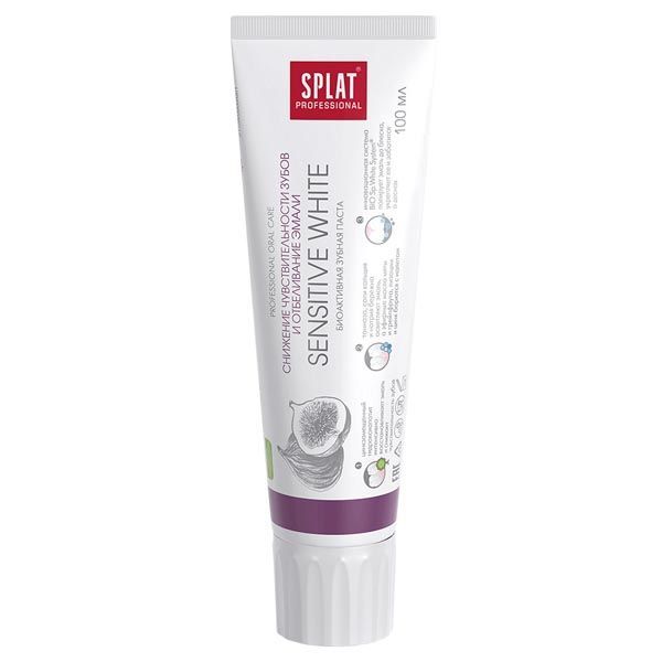 Изображение товара Паста зубная White Sensitive Professional Splat 100мл для чувствительных зубов